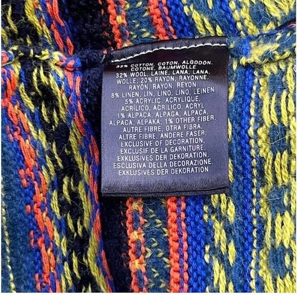 Anthropologie x Sleeping on Snow Long Nordic Style Sweater Dress / Jacket Size S - Picture 14 of 14